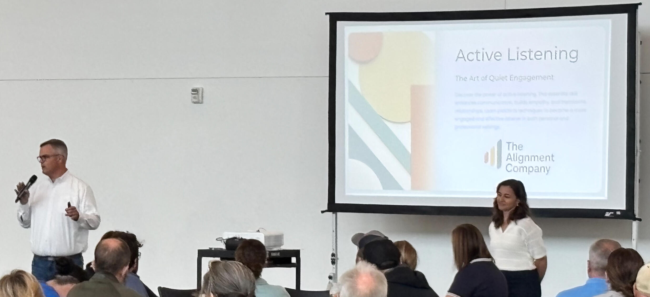 The Alignment Company leading the Workplace Collaboration Workshop